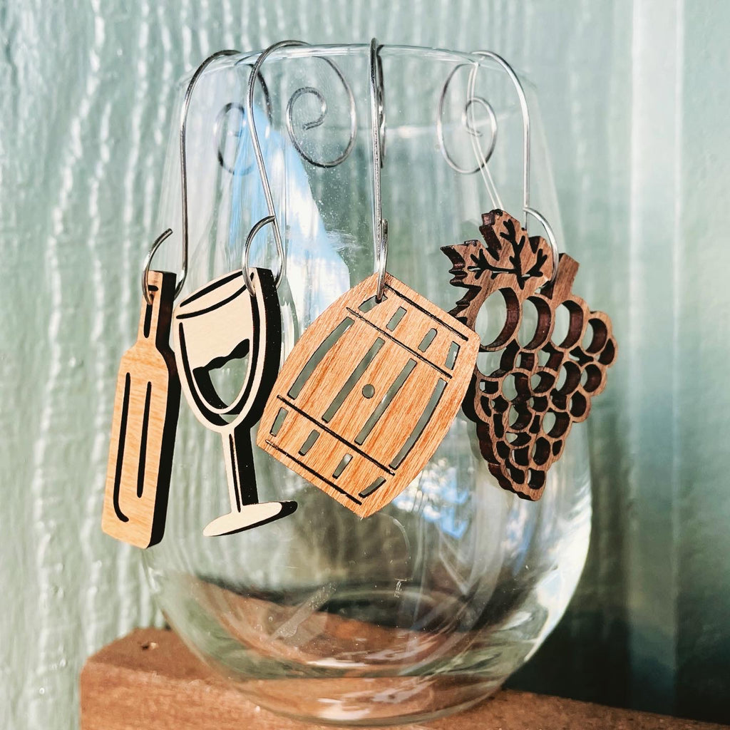 Stemless Wooden Wine Cup